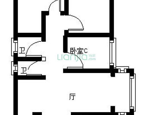 方正三房，业主诚心出售 高楼层 采光通透