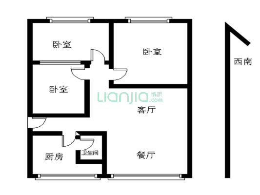 翻身地铁口 四房少量欠款 精装修可自住