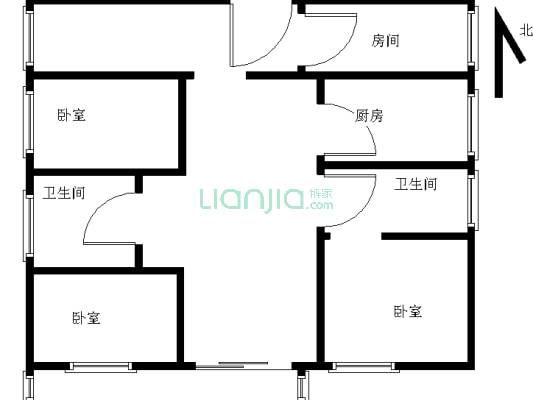 半山道1号礼宾府 3室1厅 东