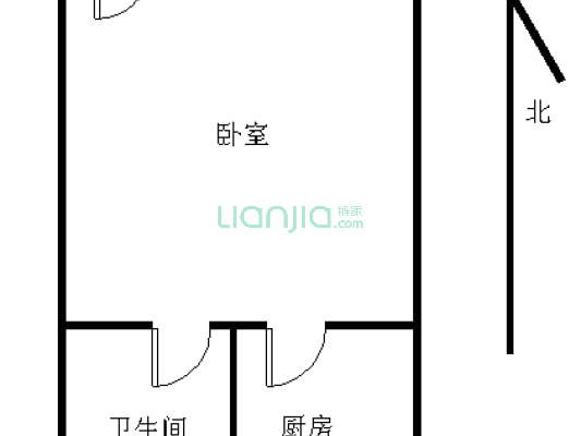 中山公园旁南北通透四居室 分租中