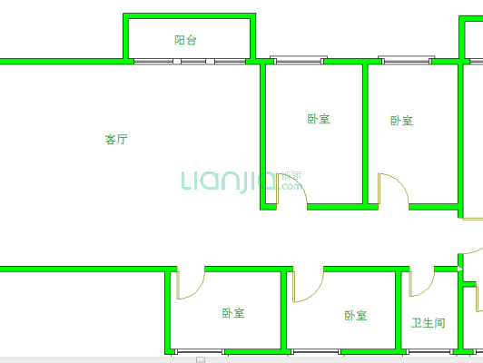 户型方正，松的面积大。自住装修保养，诚心出售。