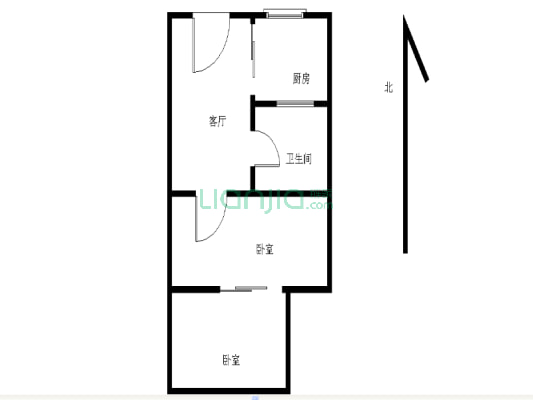 深小+桂圆 板楼1层带小院 南北通透