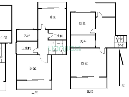 中海大山地北区 6室3厅 1260万