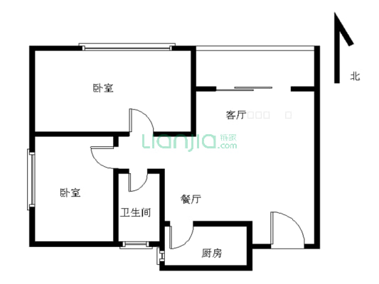 高发城驰苑 户型方正实用 优质2房