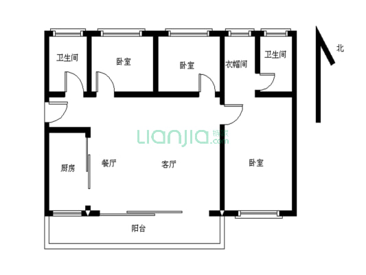 万科金色半山环境好，居住安静的朝南大三房出售。