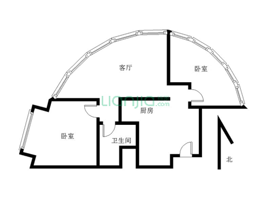 此房满二 双地铁口 双口岸物业 是住家的好选择