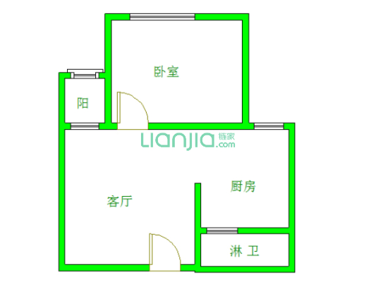 明德公馆 未占用 厅出阳台 有钥匙