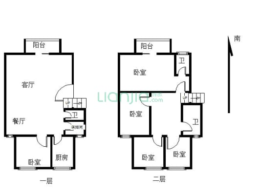 真复式 满五唯一 位置佳 南向看泳池花园