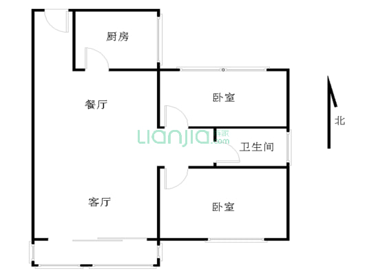 祥云苑标准两房，户型方正，业主诚心出售