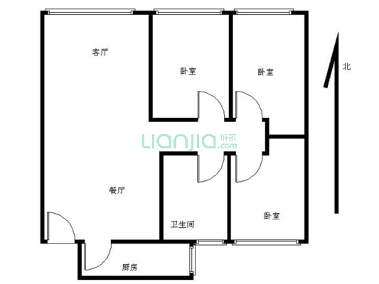 月亮湾花园经典三房，中间楼层，业主诚心出售