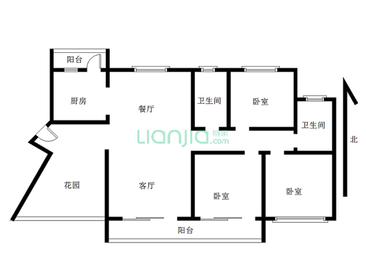 南北通透大阳台、东变户、视野无遮挡、惠州南站旁