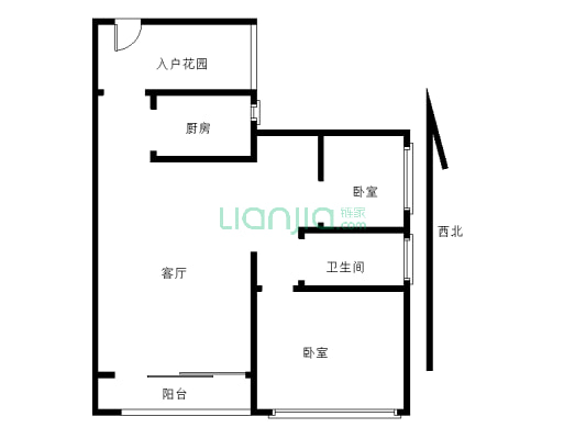 此房满两年税费少，朝南看花园格局方正，楼层好中高层