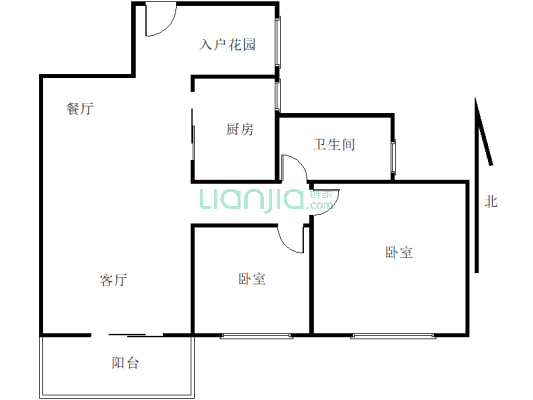 精装修，东南朝向两房，户型方正，拎包入住