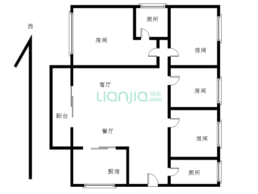 万达商圈 万科精装修大四房 带家私家电 现诚意出售