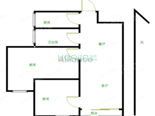 君悦小两房，总价低，实用性高，满五唯一