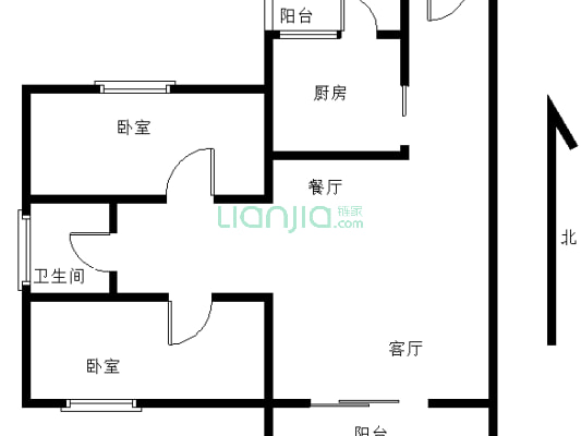 万达御湖公馆 2室2厅 东 东南