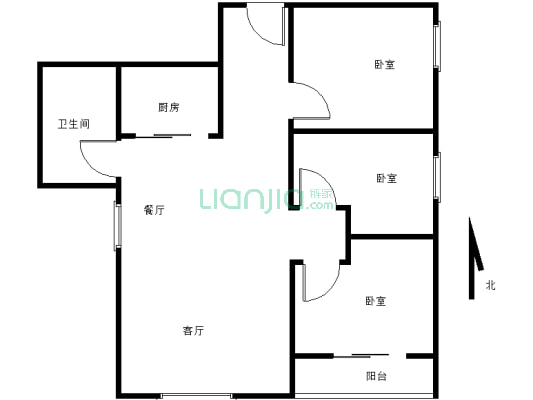 嘉辉豪庭 2室2厅 西南