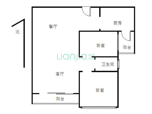 户型方正，通风好，上下两层实用率高，关键装修很用心