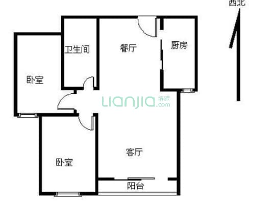 中高楼层 花园中间南向两房 保养好