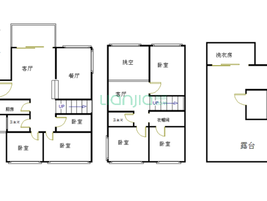 大面积上叠，圆你别墅梦，精装6房，置换改善的必看房