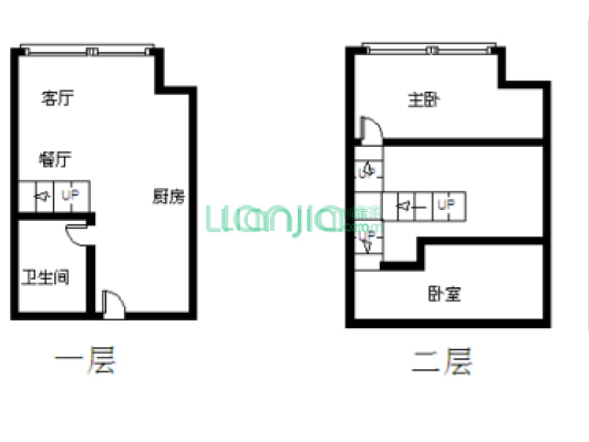 阳光城MODO 2室1厅 东南