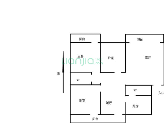 电梯大三房，满五唯一税费低，繁华地段