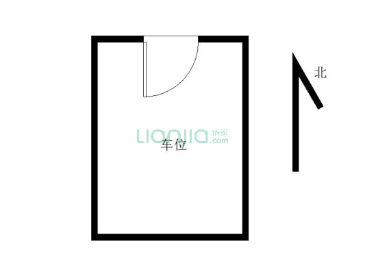 西区 剑桥郡5区 负一层车位 出售-户型图