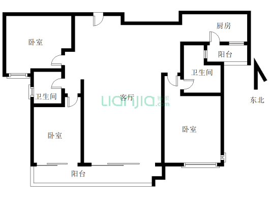 七星区江景房漓江郡府金银桂府带车库您值得拥有-户型图