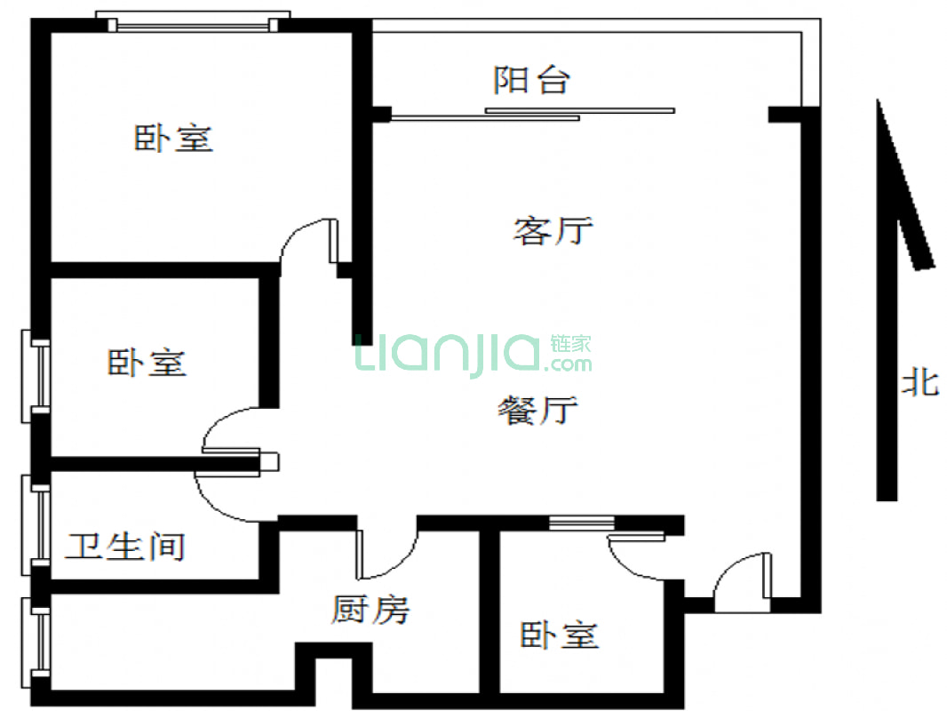 半山壹号 2室2厅 42万