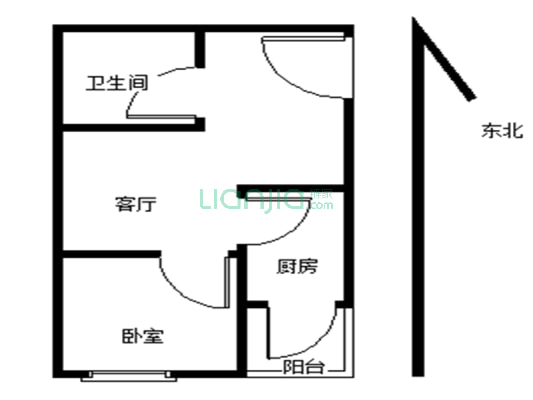 半山壹号1房精装修,小区有车库,环境好,住家安静