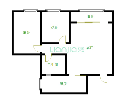 正规两房，精装修，住家安静，视野好