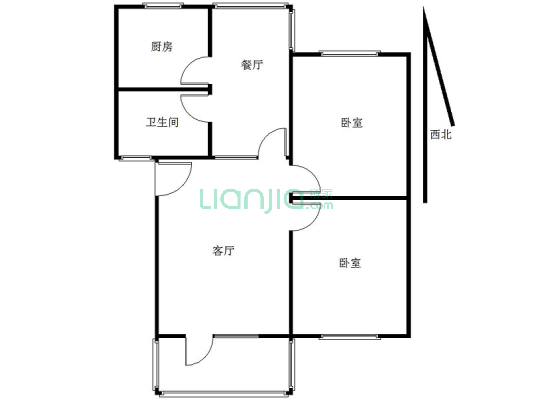 电子科大东院，标准套二，中间楼层，位置安静