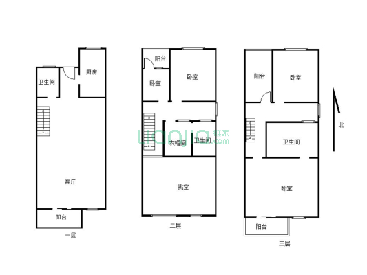 保利两河森林 4室2厅 西南