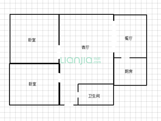 景德一巷103号 2室1厅 东南