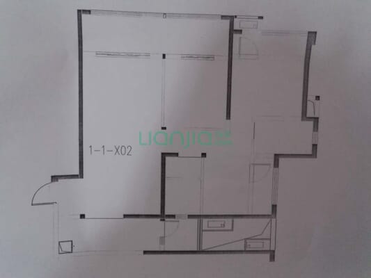 绿地GIC 3室2厅 南