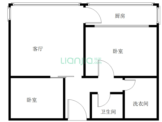 标准套二，二环内地铁边，顶楼可上顶