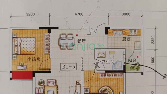 启美新城二手房实景图