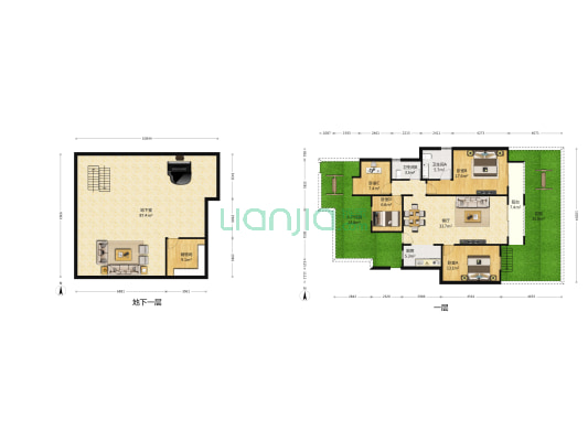世茂茂悦府洋房 4室1厅2卫 267平方