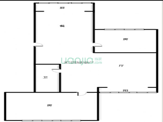 水岸花城，大社区，集体供暖，出行方便。-户型图