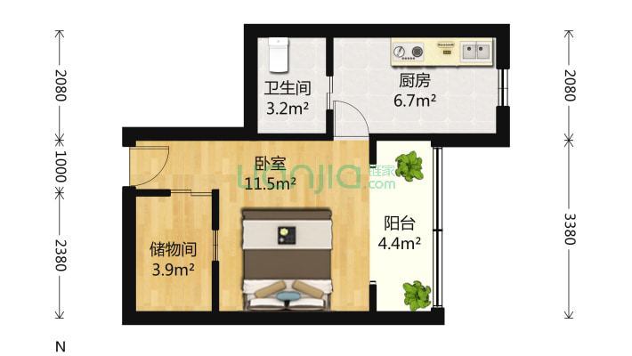 天山二村二手房实景图