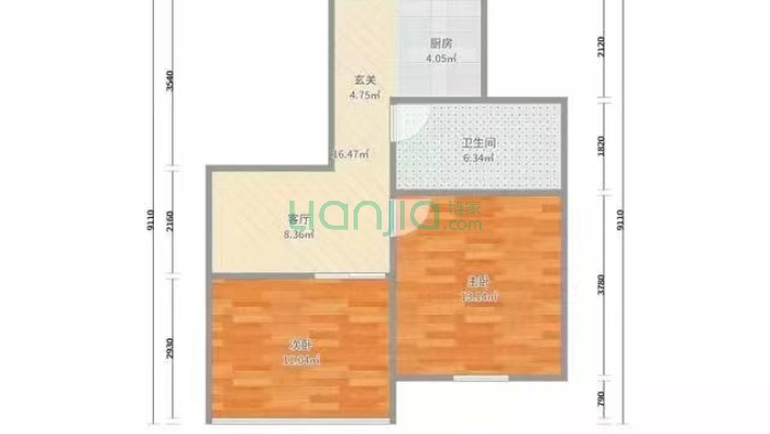 市政花园二手房实景图