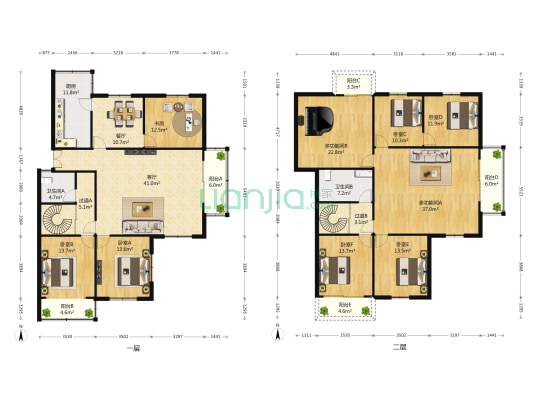 东祥园 9室2厅2卫 15平方