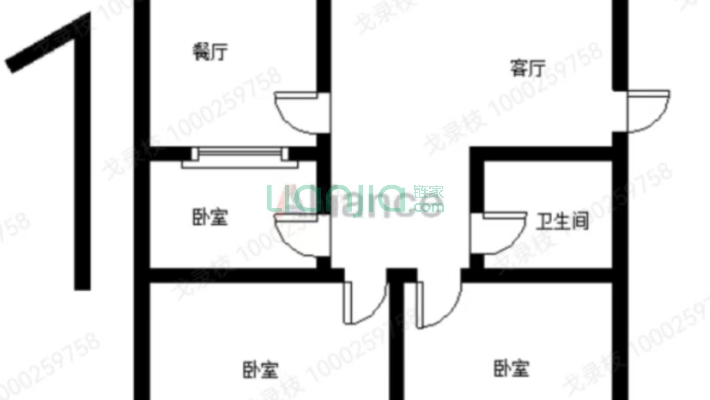 登元小区二手房实景图