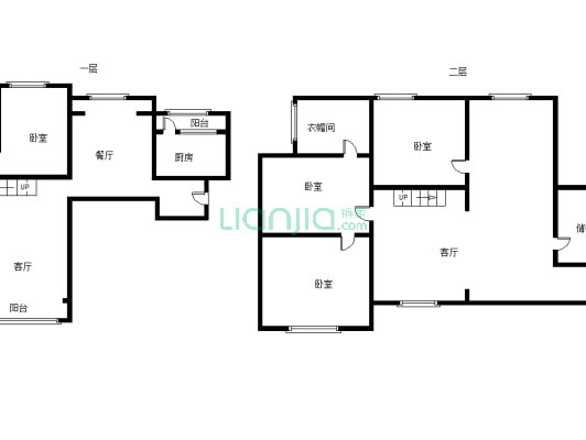 御景园一层带下樾三居室 房本满二-户型图