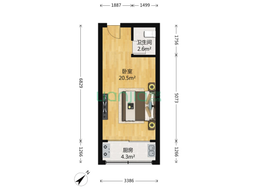 上下两层使用率 满五唯一 只出契税