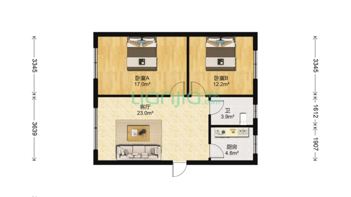 小屯路二手房实景图