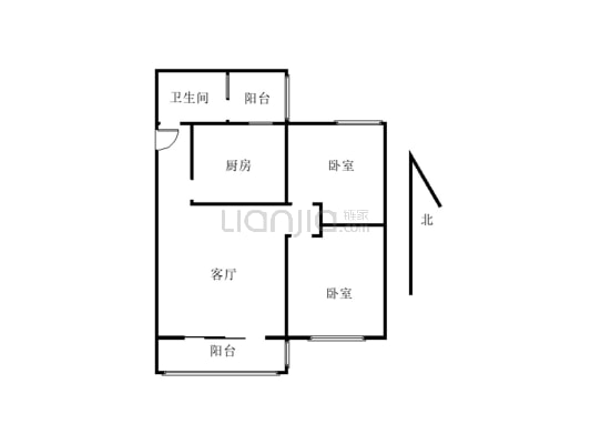 小区环境干净舒适 适合居住，交通便利。-户型图