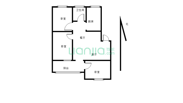 开明中学教师宿舍二手房实景图