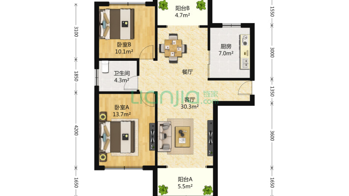 美兰金色宝邸二手房实景图