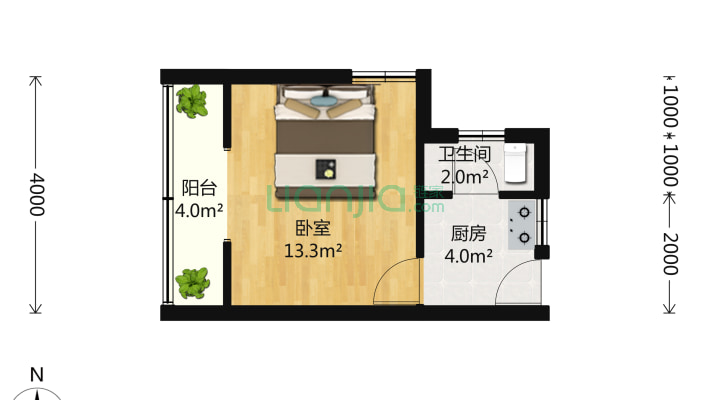 上影公寓二手房实景图